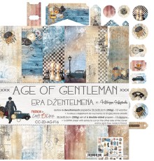 Набор бумаги "Age of Gentleman" 30,5 х 30,5 см., 6 листов, Craft O'Clock