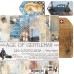 Набор бумаги "Age of Gentleman" 15,25 х 15,25 см., 6 листов, 1/3 набора, Craft O'Clock