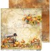 Набор бумаги "Autumn Beauty" 20,3*20,3 см., 6 листов, 1/4 набора, Craft O'Clock