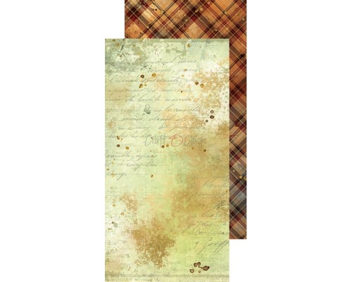 Набор фоновой бумаги "Autumn Beauty" 15,5*30,5 см, 1/3 набора, 6 листов, Craft O'Clock