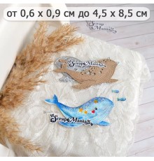 Нож для вырубки "Море. Кит", ScrapMania