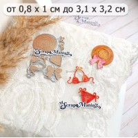 Нож для вырубки "Пляж. Купальник и шляпа", ScrapMania