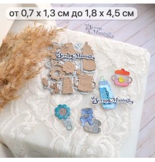 Нож для вырубки "Детство. Милые вещички", ScrapMania