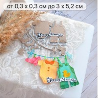 Нож для вырубки "Детство. Бодик", ScrapMania