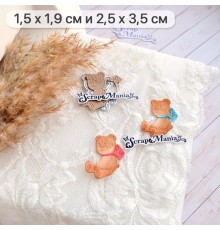 Нож для вырубки "Детство. Мишутка с бантиком", ScrapMania