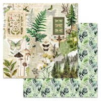 Бумага двусторонняя "Заповедник. Священный мир природы", ScrapMania