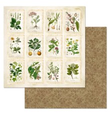 Бумага двусторонняя "Заповедник. Карточки", ScrapMania