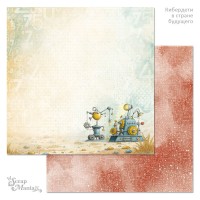 Бумага двусторонняя "Кибердети в стране будущего. Механик", ScrapMania