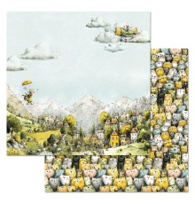 Бумага двусторонняя "СуперБабушка. Так интереснее", ScrapMania