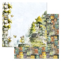 Бумага двусторонняя "СуперБабушка. Фотоохота", ScrapMania