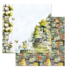 Бумага двусторонняя "СуперБабушка. Фотоохота", ScrapMania