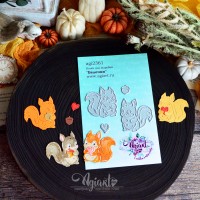 Ножи для вырубки "Белочки" от AgiArt