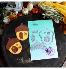 Ножи для вырубки "Лесной желудь" от AgiArt