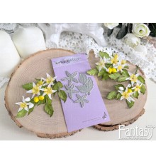 Нож для вырубки "Цветы и листья лимона" от Fantasy