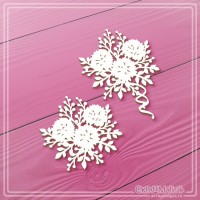 Набор чипборда "Букеты", 2 эл., СкрапМагия