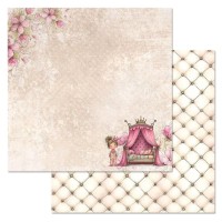 Бумага двусторонняя "Маленькая королева. Мечтай", ScrapMania