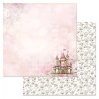 Бумага двусторонняя "Маленькая королева. Строй замки", ScrapMania
