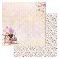 Бумага двусторонняя "Маленькая королева. Улыбайся", ScrapMania