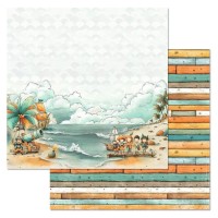 Бумага двусторонняя "Маленький пират. Пираты вперед!", ScrapMania