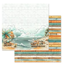 Бумага двусторонняя "Маленький пират. Пираты вперед!", ScrapMania