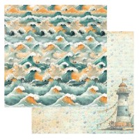 Бумага двусторонняя "Маленький пират. По волнам", ScrapMania