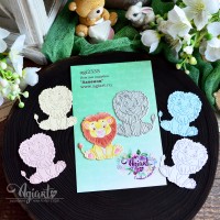 Нож для вырубки "Львенок" от AgiArt