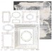 Набор бумаги "Сиреневый туман" 30,5*30,5 см., 9 листов, Fantasy
