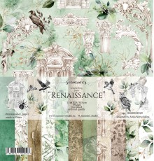 Набор бумаги "Renaissance" 11 листов 30*30см., Summer Studio