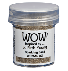 Пудра для эмбоссинга "Sparkling Sand", непрозрачная, 15мл., WOW!