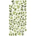 Набор бумаги "Basic Leaves Set 1" 15,5*30,5 см, 1/3 набора, 6 листов, Craft O'Clock