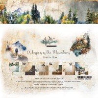 ÐÐ°Ð±Ð¾Ñ€ Ð±ÑƒÐ¼Ð°Ð³Ð¸ "Whispers of the Mountains" 20,3 Ñ… 20,3 ÑÐ¼., 6 Ð»Ð¸ÑÑ‚Ð¾Ð², 1/2 Ð½Ð°Ð±Ð¾Ñ€Ð°, Alchemy of Art