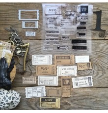 Набор штампов и ножей для вырубки "Билет на балет" от Mimicut