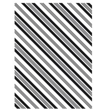 Папка для тиснения "Stripe-Диагональные полоски", Darice