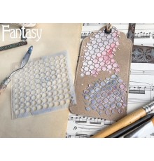 Трафарет "Круги", Fantasy