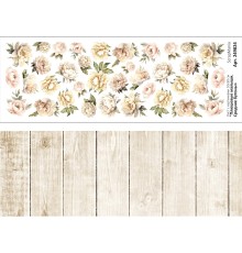 Лист с картинками 10х30 см "Плюшевые малыши. Средние бутоны", ScrapMania