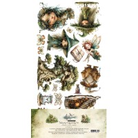 ÐÐ°Ð±Ð¾Ñ€ Ð´Ð»Ñ Ð²Ñ‹Ñ€ÐµÐ·Ð°Ð½Ð¸Ñ "Tales of Moss and Fern" 15,2*30,5 ÑÐ¼, 8 Ð»Ð¸ÑÑ‚Ð¾Ð², Alchemy of Art