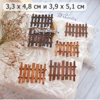 Нож для вырубки "Старый забор", ScrapMania