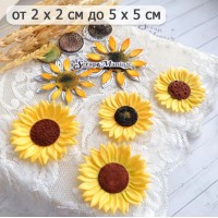 Нож для вырубки "Ситцевое лето. Цветок подсолнуха", ScrapMania