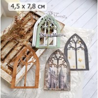 Нож для вырубки "Окна. Королевский витраж", ScrapMania