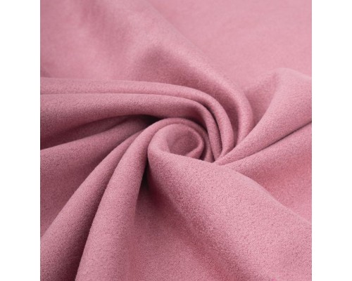 Искусственная замша "Скуба", цвет "Пыльно-розовый", односторонняя, 33х50 см.