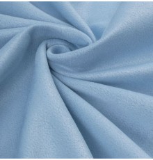 Искусственная замша "Скуба", цвет "Голубой", односторонняя, 33х50 см.