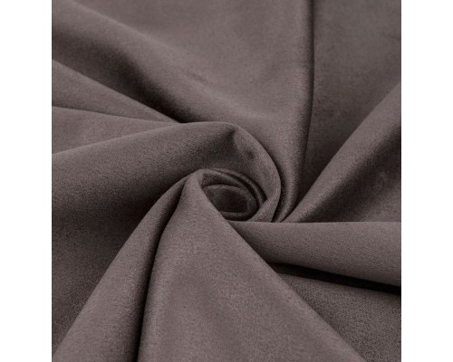Искусственная замша "Скуба", цвет "Серо-коричневый", односторонняя, 33х50 см.