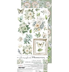 Набор для вырезания "Cherished Memories" 15,25*31,5 см, 1/2 набора, 9 листов, Craft O'Clock