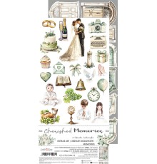 Набор для вырезания "Cherished Memories" 15,25*31,5 см, 1/2 набора, 9 листов, Craft O'Clock
