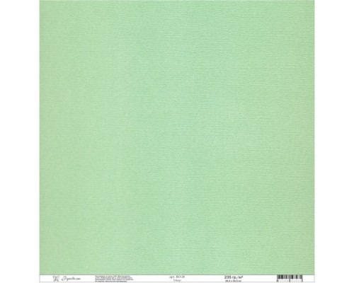 Картон текстурированный "Гейзер (пастельно-зеленый)" Рукоделие