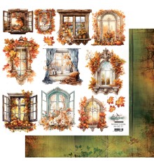 Лист для вырезания "In Autumn Colors" 30,5*30,5 см., Alchemy of Art