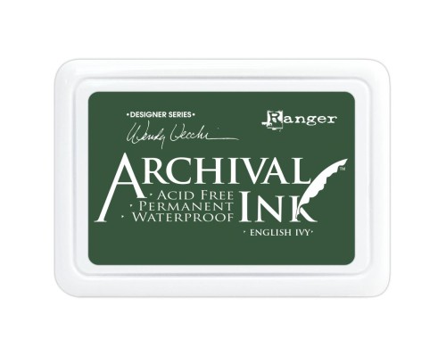 Штемпельная подушка "Archival Ink - English Ivy", Ranger