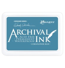 Штемпельная подушка "Archival Ink - Cornflower Blue", Ranger