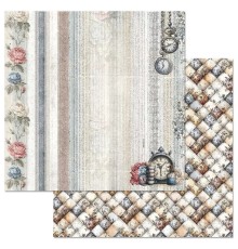 Бумага двусторонняя "Алиса и Чеширский кот. Время пить чай", ScrapMania