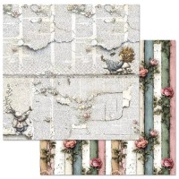 Бумага двусторонняя "Алиса и Чеширский кот. Сказочный сон", ScrapMania